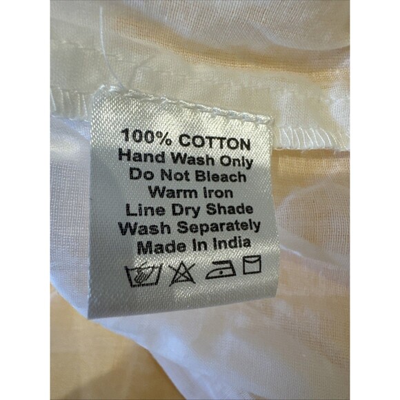 MWT Daughters of India Jasmine Size L Maxi Dress Mango Yellow Cotton - Picture 8 of 13